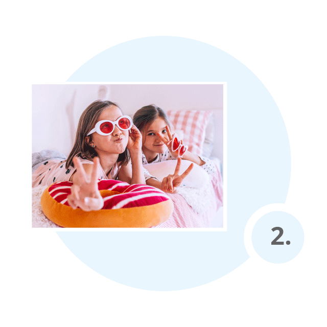 Schritt 2: Teilezahl für das Fotopuzzle auswählen