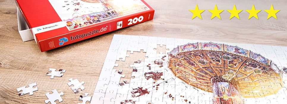 Fotopuzzle-Anbieter im Vergleich: Top-Bewertung für fotopuzzle.de
