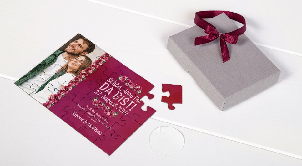 Gastgeschenk Hochzeit - Muster-Set