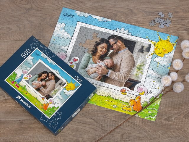 Oups Fotopuzzle mit eigenen Bildern