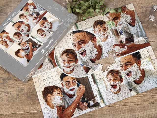 Fotopuzzle-Collage gestalten