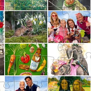 Künstler, TV-Serien, Filme und Co. – die bunte Vielfalt der puzzleYOU Puzzle-Kollektionen