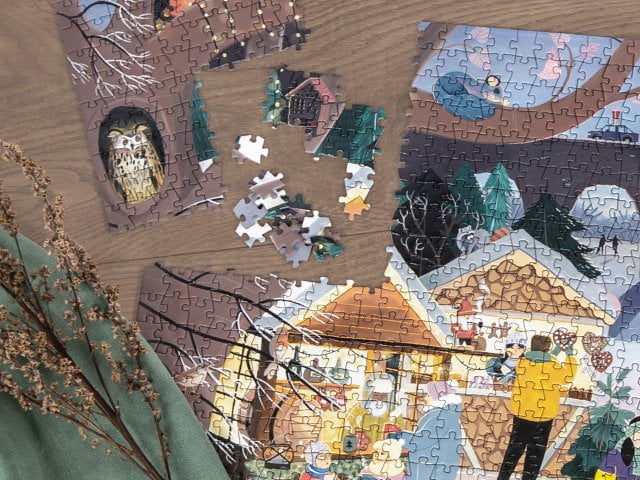 Puzzle-Adventskalender Willa Wunst 2025 - Produktbild 3