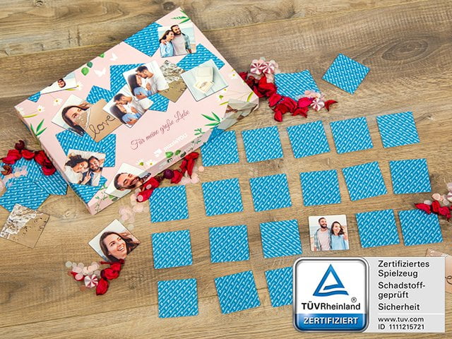 Fotogeschenk Memo-Spiel