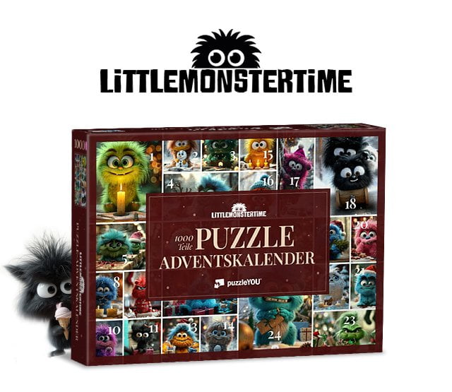 Puzzle-Adventskalender littlemonstertime