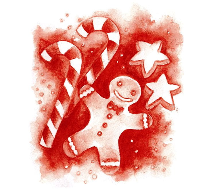 Persönliche Grußkarten zu Weihnachten als Puzzle