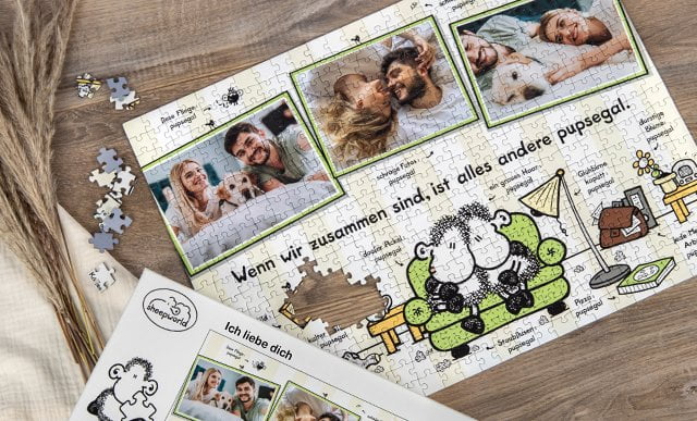sheepworld-Puzzle zu Ostern