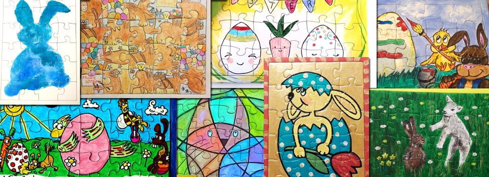 Jetzt Plätze 1 bis 3 beim Puzzle-Malwettbewerb wählen