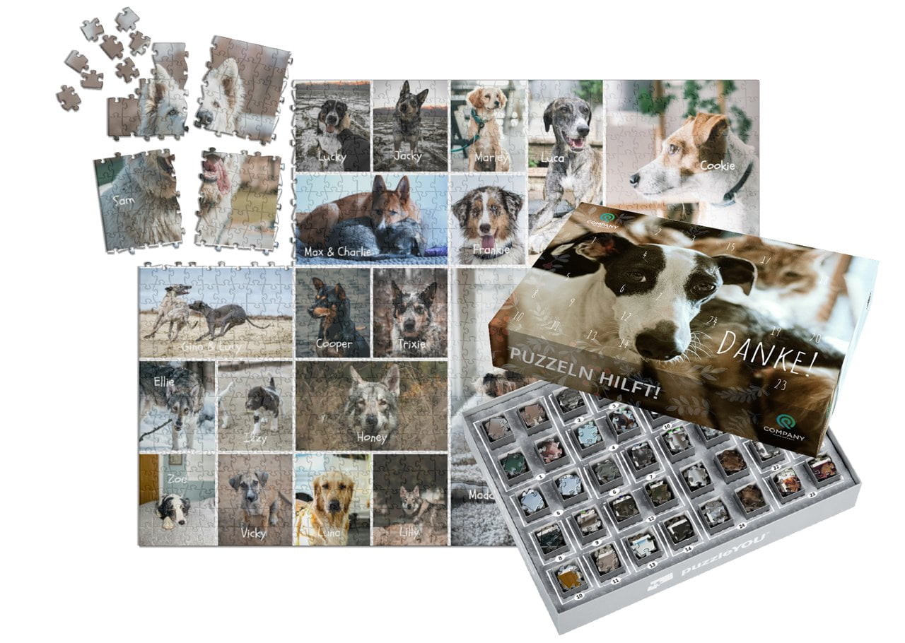 puzzleYOU Puzzle-Adventskalender für B2B-Kunden