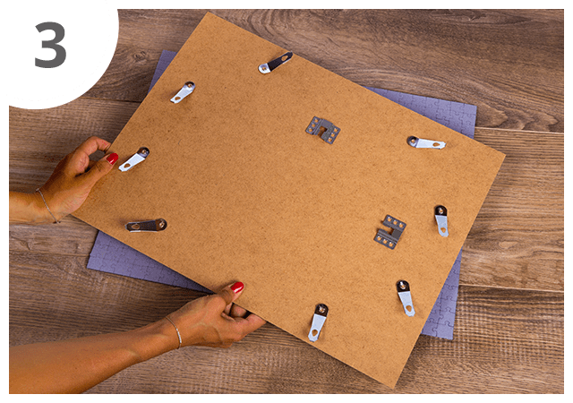 Anleitung Puzzle-Rahmen 48 bis 2000 Teile Schritt 3