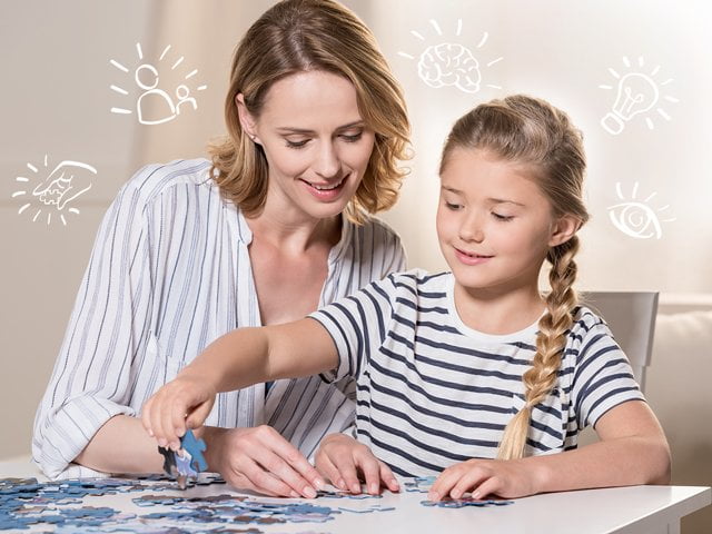 Puzzeln trainiert wichtige Eigenschaften bei Kindern