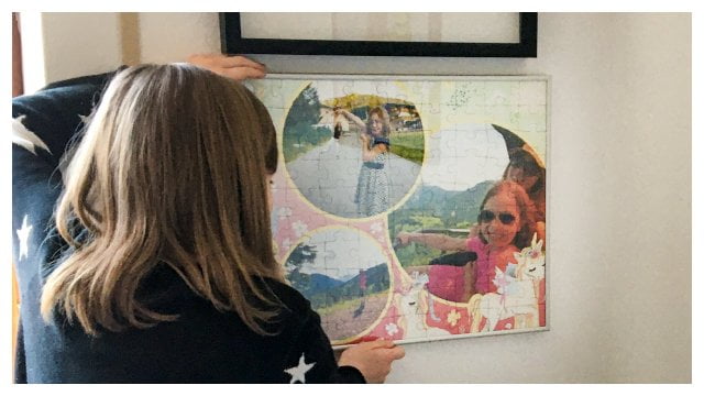 Passende Rahmen für die Kinderpuzzles gibt es bei uns im Shop