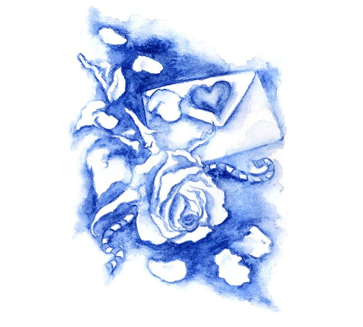 Dankeskarte zur Hochzeit als Puzzle gestalten