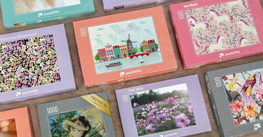 Puzzle-Kollektionen von puzzleYOU zum Muttertag