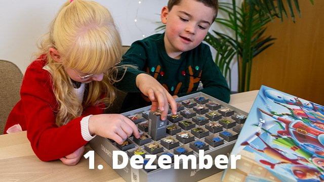 Kinderpuzzle-Adventskalender - Schritt 1