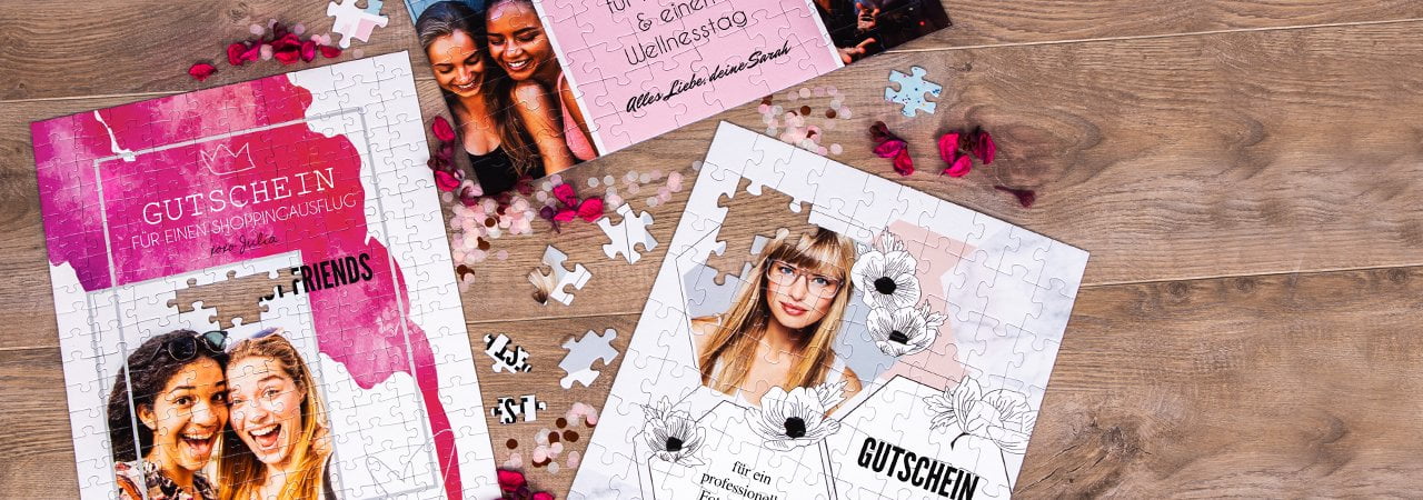 Gutscheinpuzzles für Wellness und Beauty