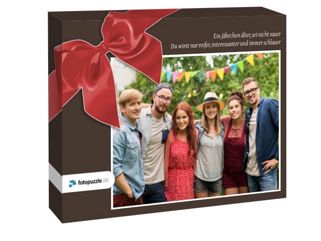 persönliches Fotogeschenk Geburtstag