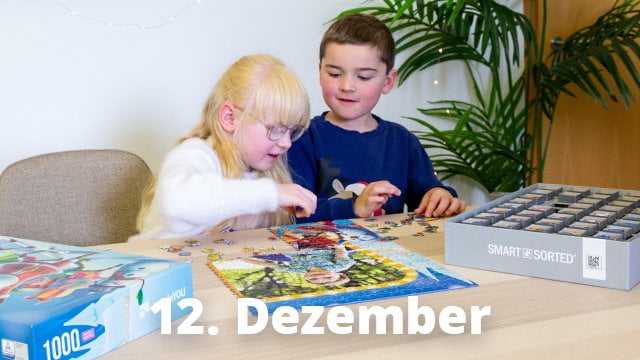 Kinderpuzzle-Adventskalender - Schritt 3