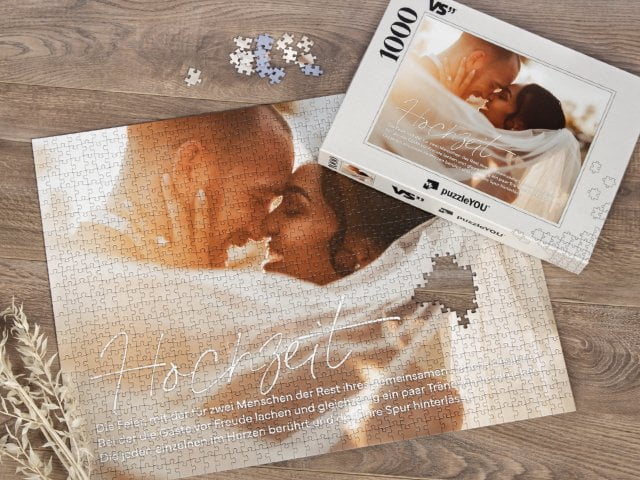 Visual Statements Fotopuzzle mit deinen Lieblingsbildern