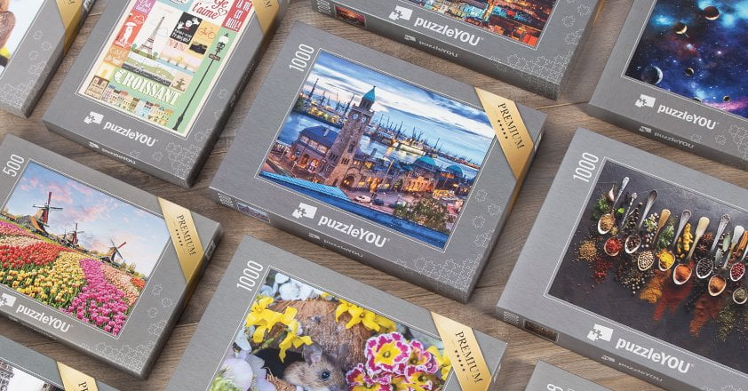 Puzzle-Motive zum Vatertag