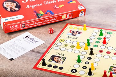 Geschenk-Idee: individuelles Mensch ärgere Dich nicht®