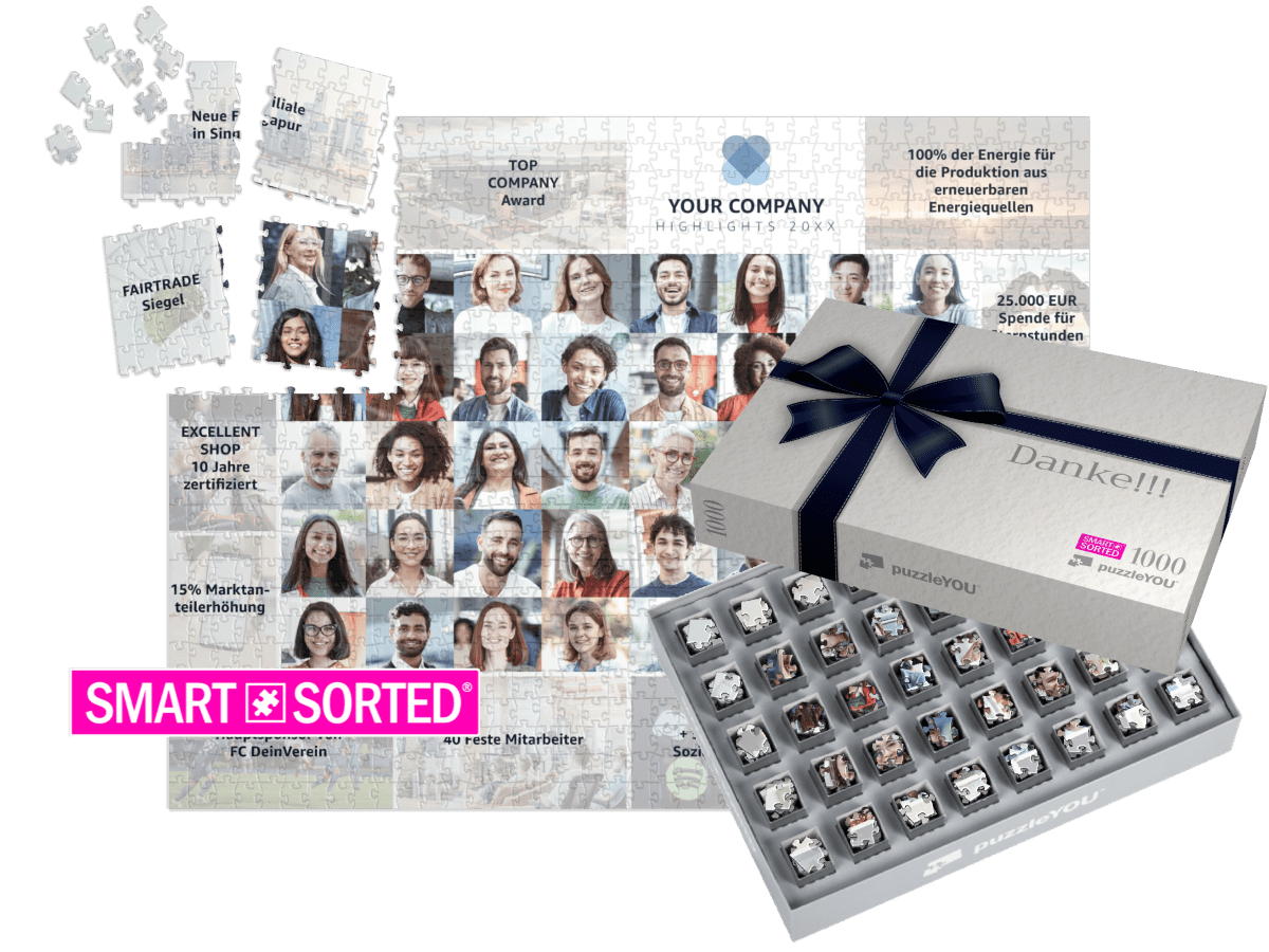 SMART SORTED für Firmenfeiern