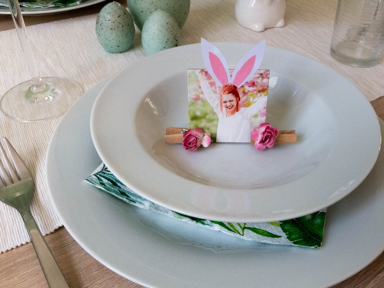 Memo-Karte als Platzhalter