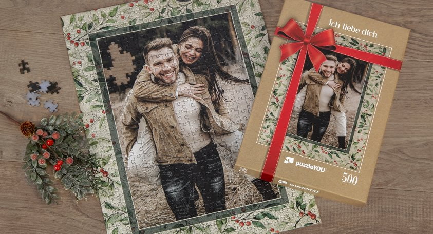 Fotopuzzle zu Weihnachten
