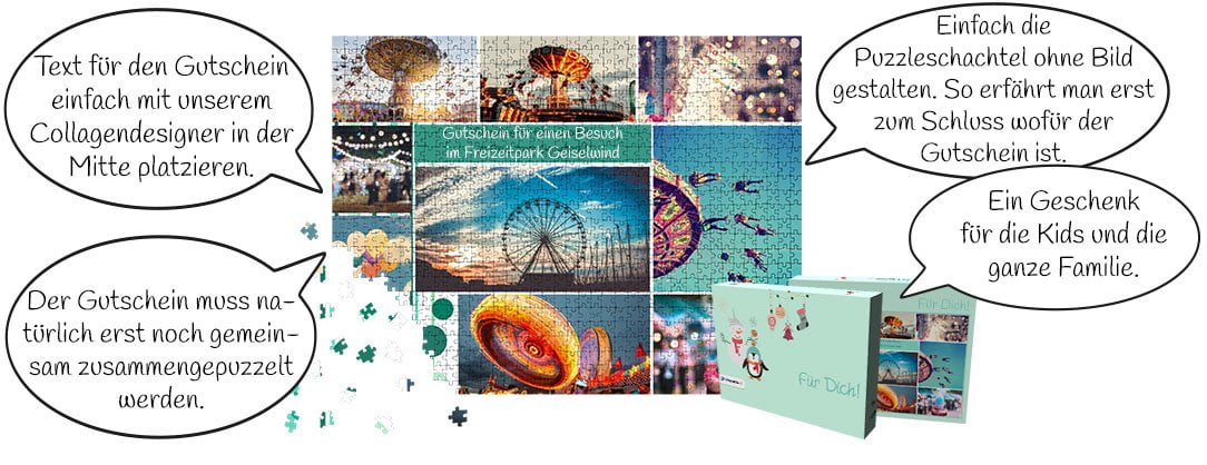 Gutschein kreativ verschenken