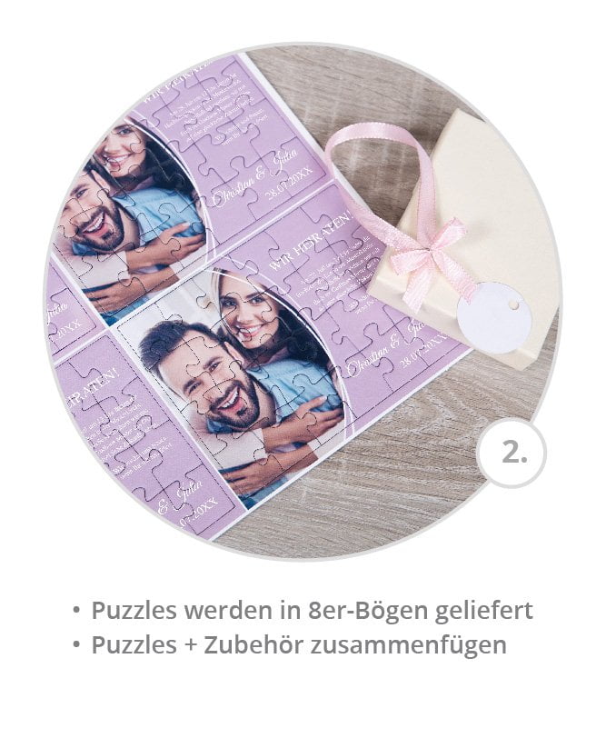 Message-Puzzle: Puzzles im 8er Bogen