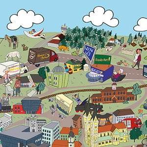 Weiden wimmelt – Das Wimmelbild-Puzzle für den guten Zweck