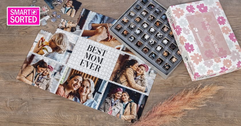 SMART SORTED - Überraschungspuzzle zum Muttertag