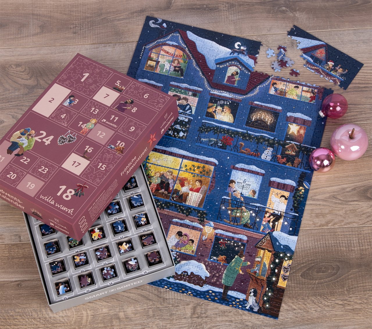 Willa Wunst Adventskalender von puzzleYOU