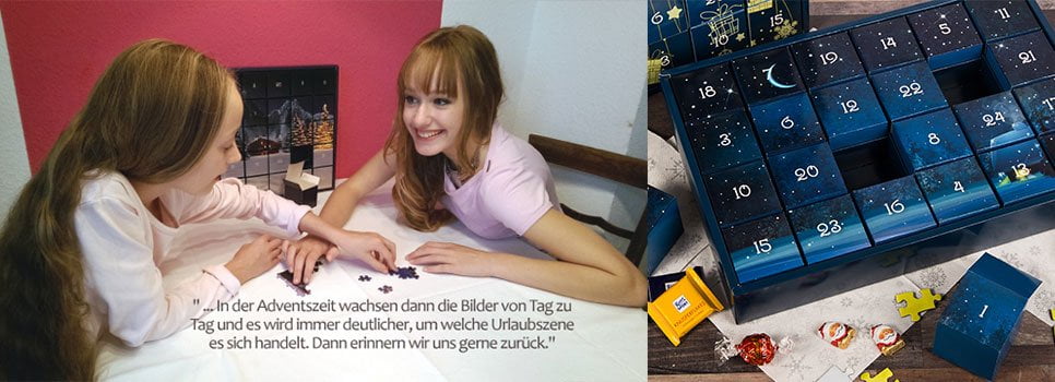Kundengeschichte zum Puzzle-Adventskalender