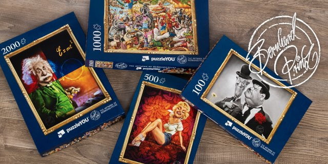 Bernhard Prinz - Motive des Münchner Künstlers und Karikaturisten in den puzzleYOU Puzzle-Kollektionen