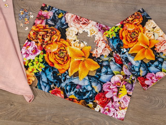 Puzzle-Motive zum Muttertag mit personalisierbarer Puzzle-Schachtel