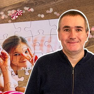 Das 48-Teile-Fotopuzzle: Unser neuester Streich