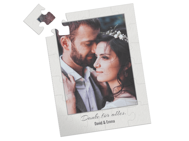 Dankeskarten nach der Hochzeit