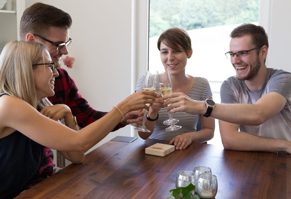 Video Dreh - Übergabe der Einladung